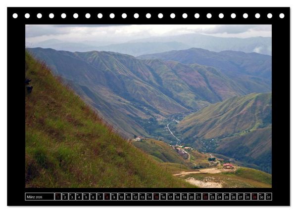 Produktbild: Venezuela & Caracas (Tischkalender 2026 DIN A5 quer), CALVENDO Monatskalender
