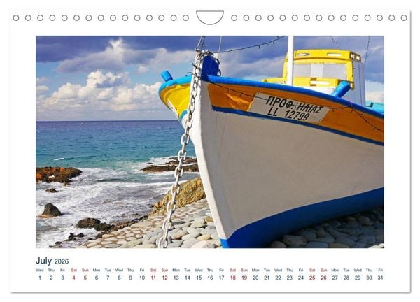 Produktbild: Cyprus (Wall Calendar 2026 DIN A4 landscape), CALVENDO 12 Month Wall Calendar