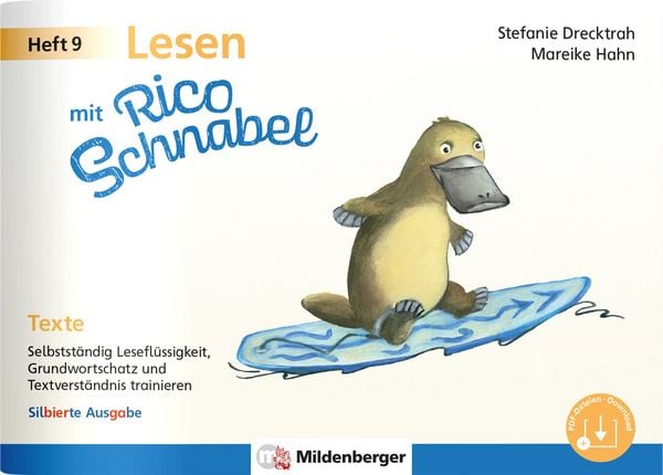 Produktbild: Lesen mit Rico Schnabel, Heft 9: Texte &ndash; silbierte Ausgabe