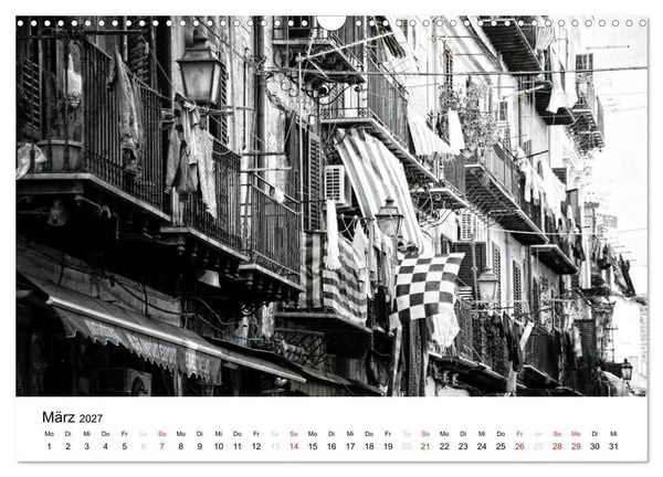 Produktbild: Silberstein portr&auml;tiert Palermo (Wandkalender 2027 DIN A3 quer), CALVENDO Monatskalender
