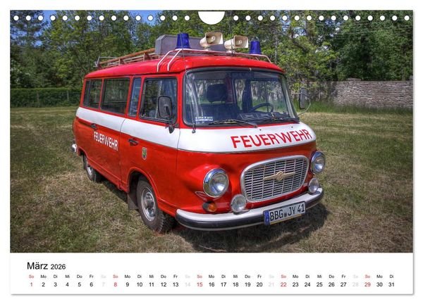 Produktbild: Feuerwehr im Bernburger Land (Wandkalender 2026 DIN A4 quer), CALVENDO Monatskalender