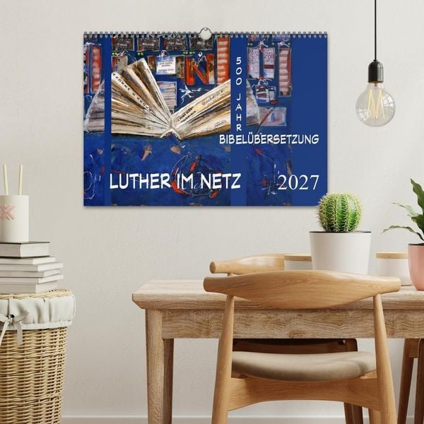 Produktbild: Luther im Netz (Wandkalender 2027 DIN A3 quer), CALVENDO Monatskalender