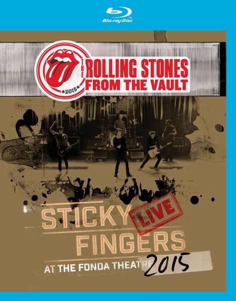 The Rolling Stones - From the Vault: Sticky Fingers Live at the Fonda Theatre 2015, Blu-ray