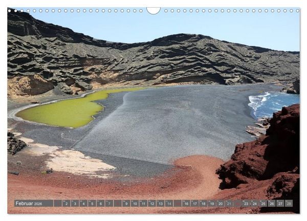 Produktbild: Urlaub auf Lanzarote (Wandkalender 2026 DIN A3 quer), CALVENDO Monatskalender