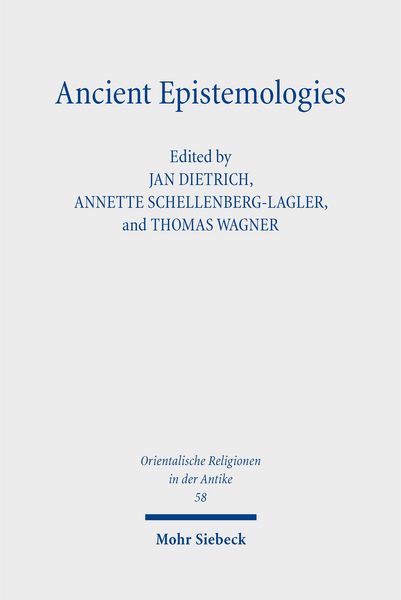 Produktbild: Ancient Epistemologies