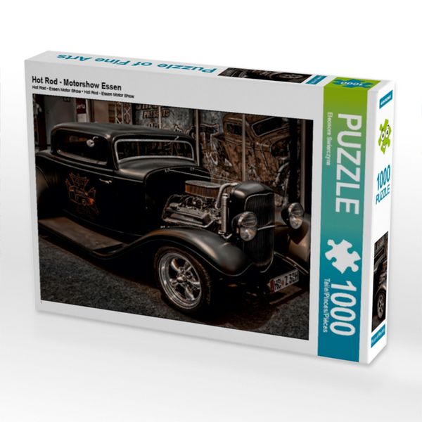 Produktbild: CALVENDO Puzzle Hot Rod - Motorshow Essen | 1000 Teile Lege-Gr&ouml;&szlig;e 64x48cm Foto-Puzzle f&uuml;r gl&uuml;ckliche Stunden