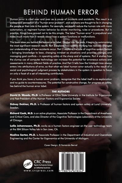 Produktbild: Behind Human Error