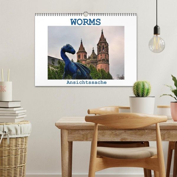 Produktbild: Worms - Ansichtssache (Wandkalender 2026 DIN A3 quer), CALVENDO Monatskalender