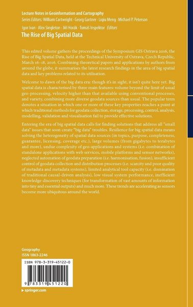 Produktbild: The Rise of Big Spatial Data