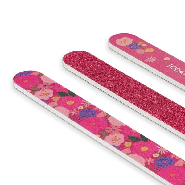 Produktbild: Legami 3er Set Nagefeilen - Blumen