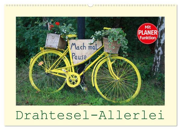 Produktbild: Drahtesel-Allerlei (Wandkalender 2026 DIN A2 quer), CALVENDO Monatskalender