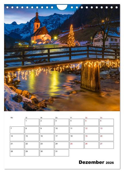 Produktbild: Traumhaftes Berchtesgadener Land (Wandkalender 2026 DIN A4 hoch), CALVENDO Monatskalender