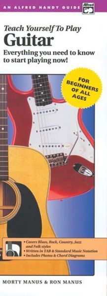 Produktbild: Manus, M: Alfred's Teach Yourself to Play Guitar