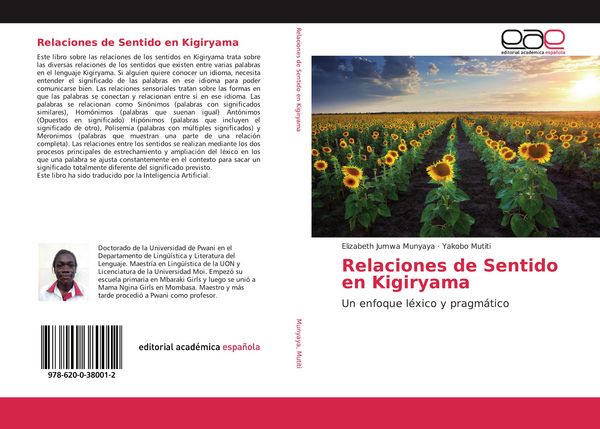 Produktbild: Relaciones de Sentido en Kigiryama
