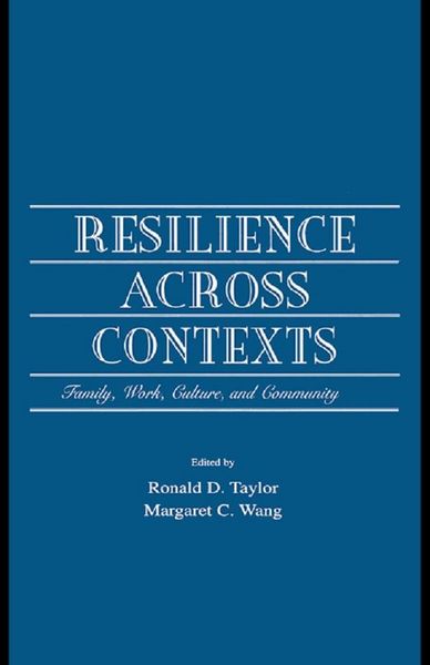 Produktbild: Resilience Across Contexts