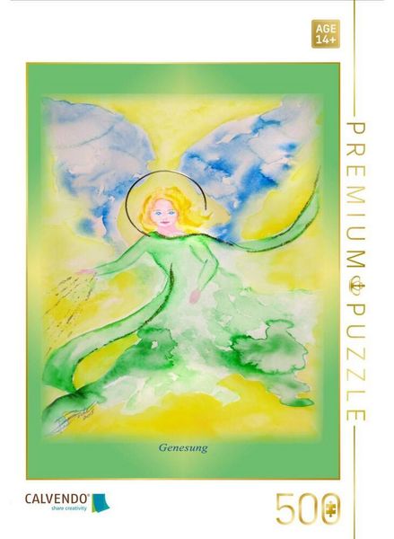 CALVENDO Puzzle Ein Motiv aus dem Posterbuch ENGEL - Lichtboten für die Seele | 500 Teile Lege-Größe 48 × 36 cm Foto-Puzzle für Erwachsene