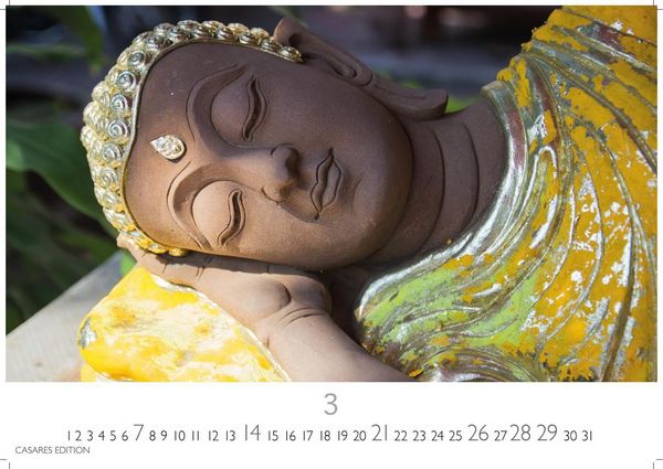 Produktbild: Buddhas Kalender 2027 &ndash; Wandkalender | Fotokalender Asien 35x50cm | Spirituelle Abbildungen Buddhas | Perfekt f&uuml;r Meditation & Raumdekoration