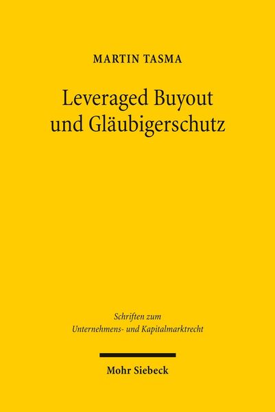 Produktbild: Leveraged Buyout und Gl&auml;ubigerschutz