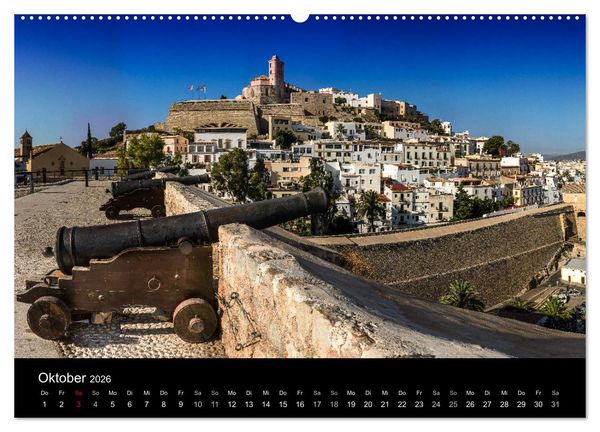 Produktbild: Ibiza und seine Farben (Wandkalender 2026 DIN A2 quer), CALVENDO Monatskalender