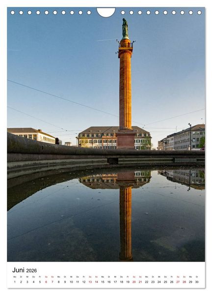 Produktbild: Darmstadt erleben! (Wandkalender 2026 DIN A4 hoch), CALVENDO Monatskalender