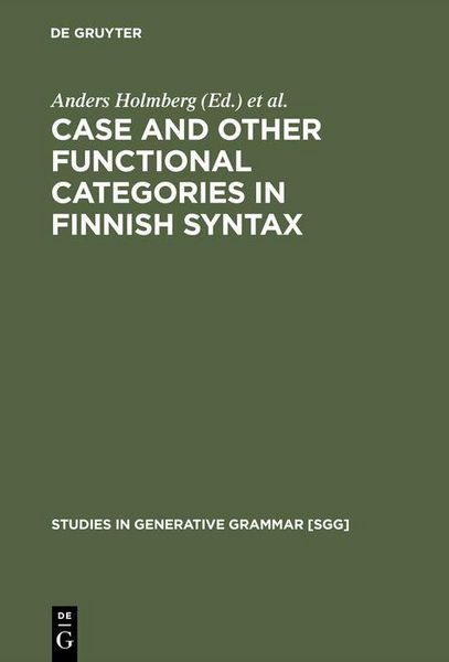 Produktbild: Case and Other Functional Categories in Finnish Syntax