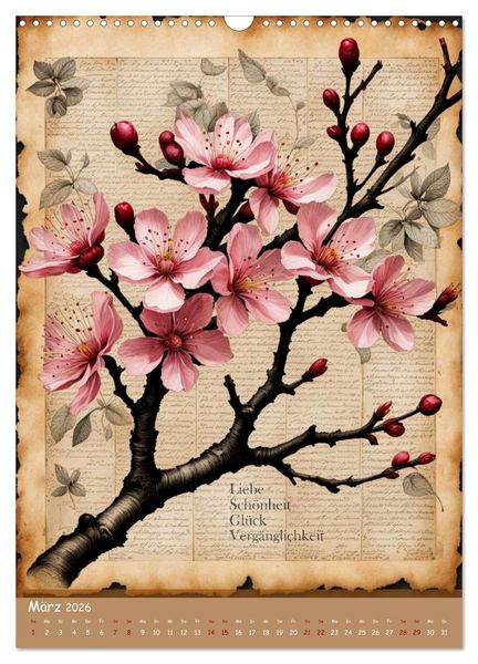 Produktbild: Geburtsblume, dein florales Sternzeichen (Wandkalender 2026 DIN A3 hoch), CALVENDO Monatskalender