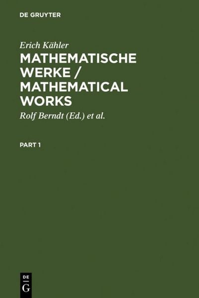 Produktbild: Mathematische Werke / Mathematical Works