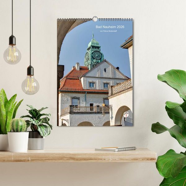 Produktbild: Bad Nauheim 2026 von Petrus Bodenstaff (Wandkalender 2026 DIN A3 hoch), CALVENDO Monatskalender