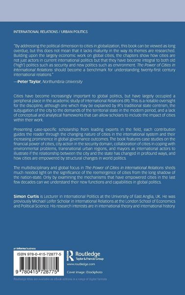 Produktbild: The Power of Cities in International Relations
