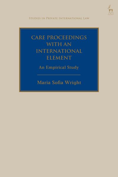 Produktbild: Care Proceedings with an International Element