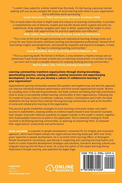 Produktbild: Organizational Learning Communities