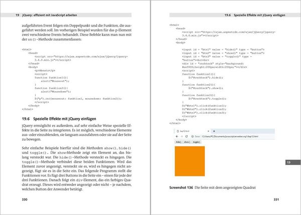 Produktbild: JavaScript Programmieren f&uuml;r Einsteiger