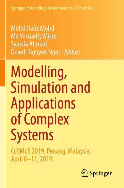 Produktbild: Modelling, Simulation and Applications of Complex Systems