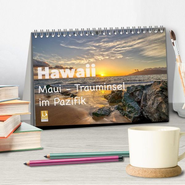 Produktbild: Hawaii - Maui Trauminsel im Pazifik (Tischkalender 2026 DIN A5 quer), CALVENDO Monatskalender