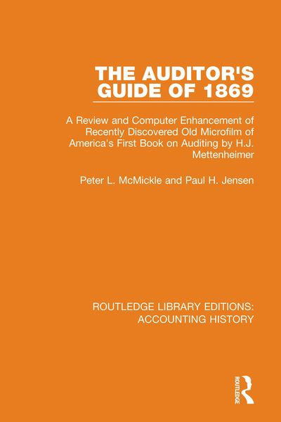 Produktbild: The Auditor's Guide of 1869