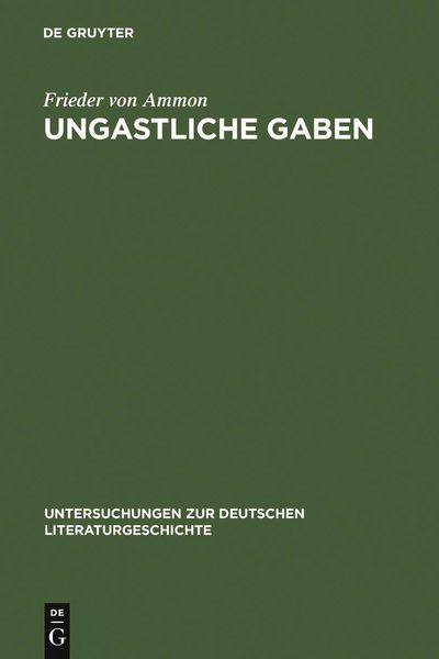 Produktbild: Ungastliche Gaben