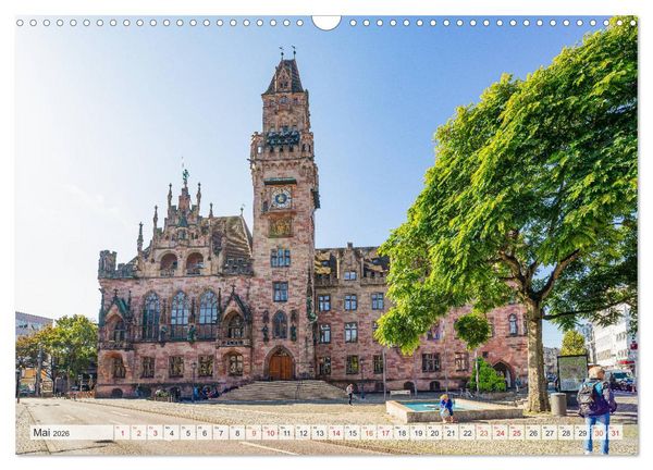Produktbild: Saarbr&uuml;cken Impressionen (Wandkalender 2026 DIN A3 quer), CALVENDO Monatskalender