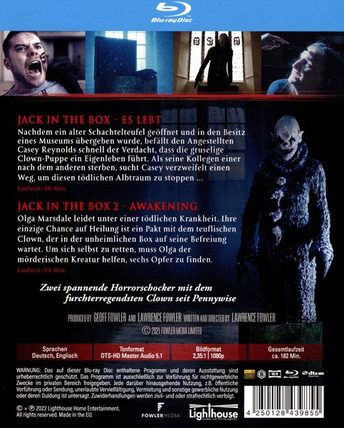 Produktbild: Jack in the Box 1&2 [2 BRs]