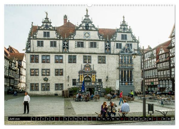 Produktbild: Hann. M&uuml;ndener Ansichten (hochwertiger Premium Wandkalender 2026 DIN A2 quer), Kunstdruck in Hochglanz