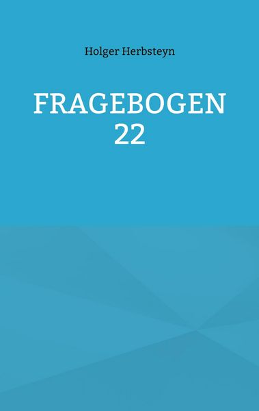 Produktbild: Fragebogen 22