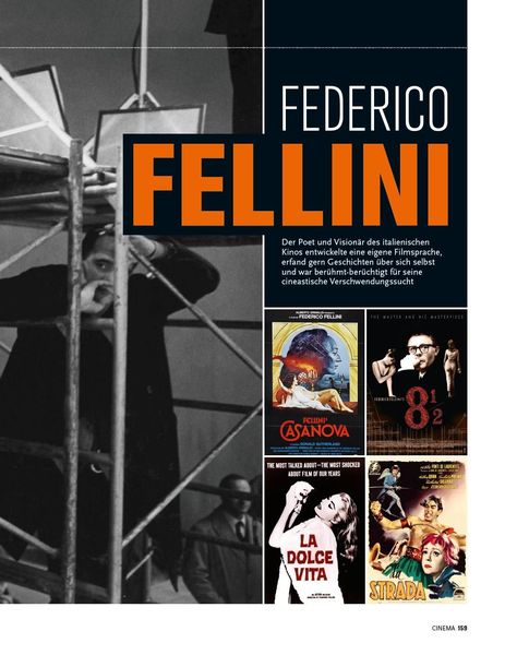 Cinema präsentiert: Regisseure - die 25 besten und einflussreichsten Filmemacher aller Zeiten