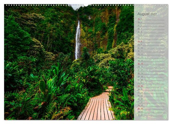 Produktbild: Malerisches Hawaii (Wandkalender 2027 DIN A2 quer), CALVENDO Monatskalender