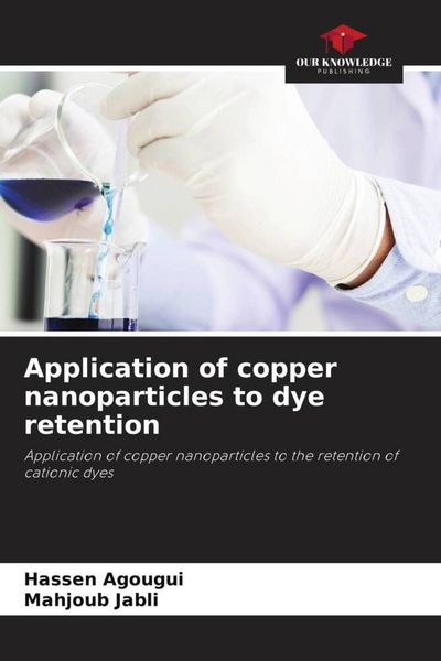 Produktbild: Application of copper nanoparticles to dye retention