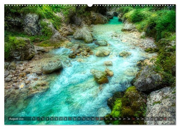 Produktbild: S O C A - T A L (hochwertiger Premium Wandkalender 2026 DIN A2 quer), Kunstdruck in Hochglanz