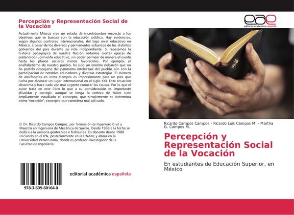 Produktbild: Percepci&oacute;n y Representaci&oacute;n Social de la Vocaci&oacute;n