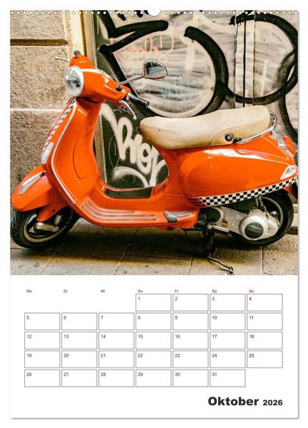 Produktbild: Barcelona - Urlaubsplaner (Wandkalender 2026 DIN A2 hoch), CALVENDO Monatskalender