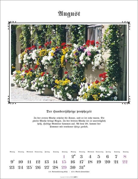 Produktbild: Der Hundertj&auml;hrige Kalender 2027