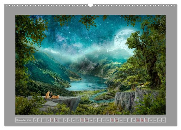 Produktbild: Kleine Streuner (hochwertiger Premium Wandkalender 2026 DIN A2 quer), Kunstdruck in Hochglanz