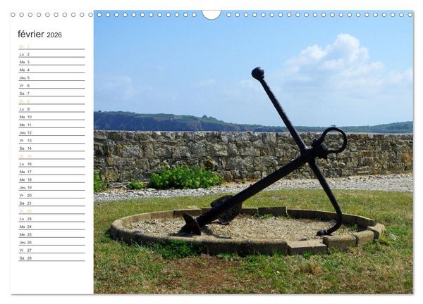 Produktbild: Bretagne Finist&egrave;re balade estivale &agrave; Camaret-sur-Mer (Calendrier mural 2026 DIN A3 vertical), CALVENDO calendrier mensuel