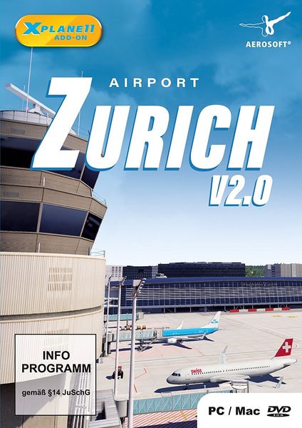 Produktbild: X-Plane 11 - Airport Zurich (Add-On)
